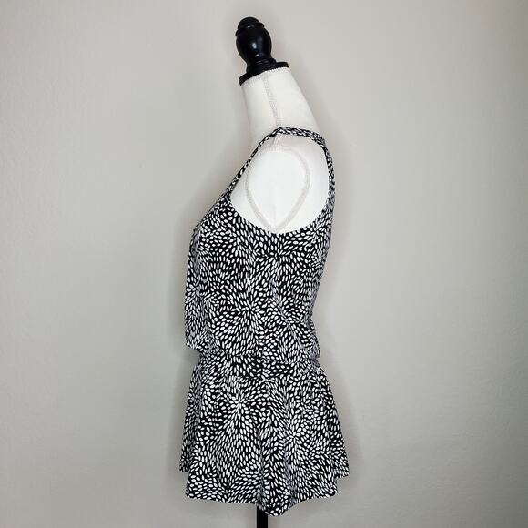 Robin K Black Peplum Top Small - Picture 4 of 6